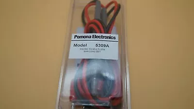 POMONA 5309A Test Leads  1000VAC Black/Red  • $19