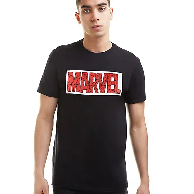 Official Marvel Mens Spider-Man Web T-shirt Black S - XXL • £9.99