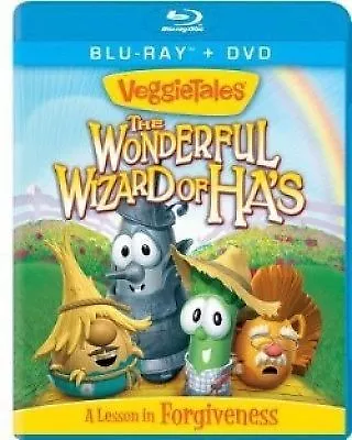 VeggieTales - The Wonderful Wizard Of HA's (BLU-RAY + DVD 2012) • $7.99