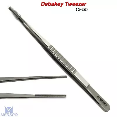 Medical De-Backey Thumb Cotton Dressing Automatic Tweezers Tissue Forceps Tools • $6.95