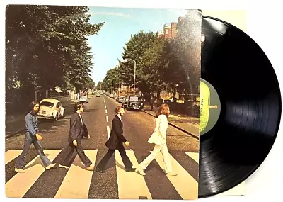 The Beatles Abbey Road Apple Records Vintage Vinyl Record Rock Album • $21.95