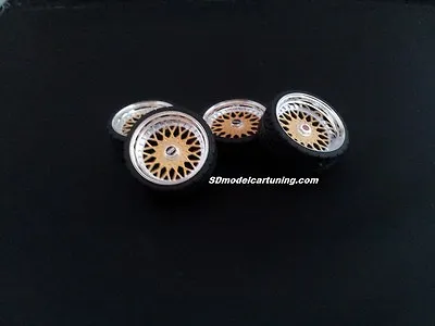 1:18 Scale BBS RS 19 INCH TUNING WHEELS Wheellogos Are Now Included! • $19.58