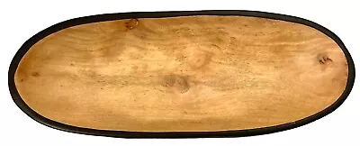 Hand Crafted Mango Wood Decorative Footed Bowl Mango Collection Centerpiece Bowl • $21.99