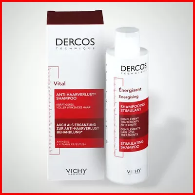 £16.98 • Buy VICHY DERCOS Vital Shampoo With Aminexil 200ml PCN: 06887576
