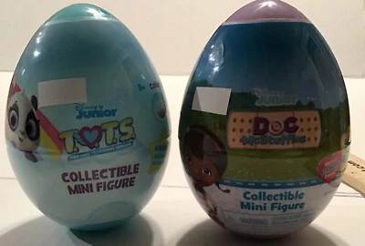 $10.99 • Buy Girls Easter Basket Filler Lot, Disney Jr Doc McStuffins And Tot Mini Figure Egg