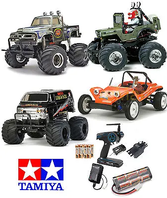 TAMIYA RC Car/Buggy RTR Bundle Deals Everything Included! Choose Your Kit! • £224.99