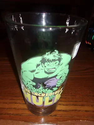 THE INCREDIBLE HULK Vintage 2011 Marvel Comic Collectible Glass • $7.50