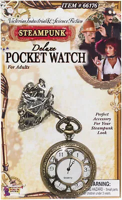 Rubie's - Steampunk Deluxe Pocket Watch • $20.75