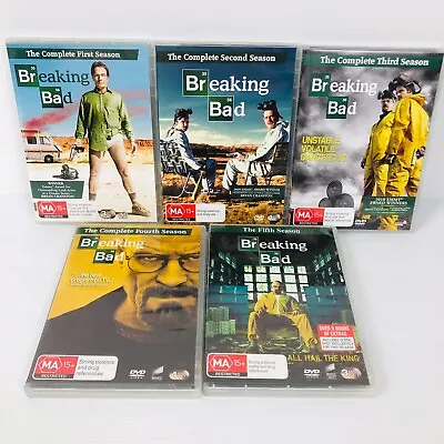 Breaking Bad - Complete TV Series : Seasons 1 2 3 4 5 (DVD) PAL Region 4  • $50.97