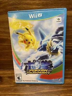Pokken Tournament Pokemon For Nintendo Wii U - No Manual • $10.79