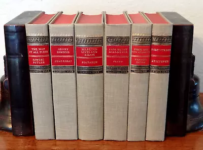 Lot Of 6 The Classics Club Hardbacks Walter J. Black - Plutarch Plato Bacon • $29.99