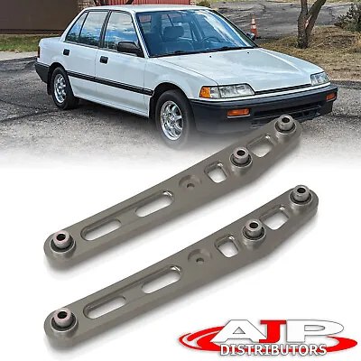 Gray Rear Suspension Lower Control Arms LCA Pair For 1988-1995 Honda Civic / CRX • $34.99