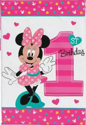 MINNIE Fun To Be ONE Birthday Party Supplies Treat LOOT BAGS Favors Goodies 8pcs • $3.49