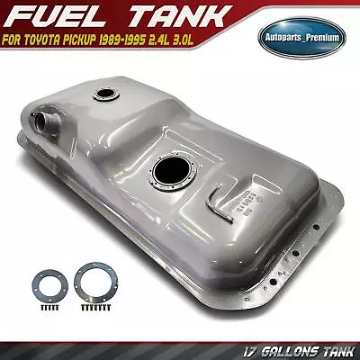 17 Gallon Silver Fuel Tank W/ O-Ring For Toyota Pickup 1989-1995 L4 2.4L V6 3.0L • $126.99