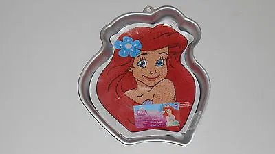 New Walt Disney THE LITTLE MERMAID ARIEL Princess Party CAKE PAN Mold #2105-4355 • $21.24