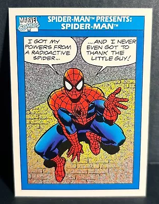 1990 Impel Marvel Series 1 Spider-Man Presents Spider-Man #149 Trading Card • $1.25