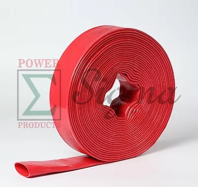 Sigma 3  IN X 50' Feet 6 Bar PVC Lay Flat Agricultural Sump Pump Discharge Hose • $69.99