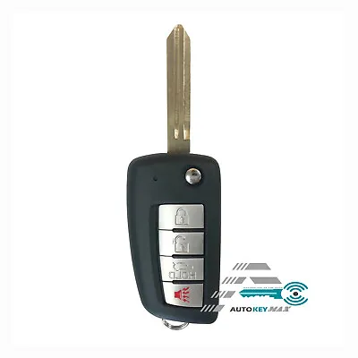 For 2003-2006 Infiniti G35 NISSAN 350Z Flip Remote Car Key Fob 4 BUTTON KBRSTU15 • $9.98
