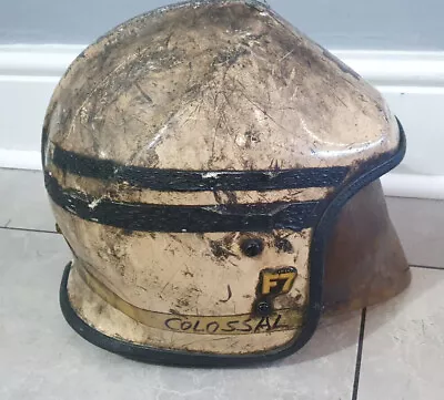 £39.99 • Buy Vintage Firemans Fire Helmet / Rescue Helmet - Pacific F7 Brand 