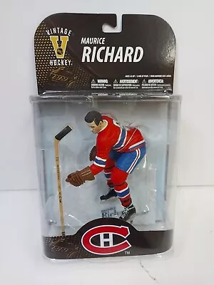 Maurice Richard Mcfarlane NHL Legends 7 Figure..Montreal Canadiens Red Jersey • $29.44