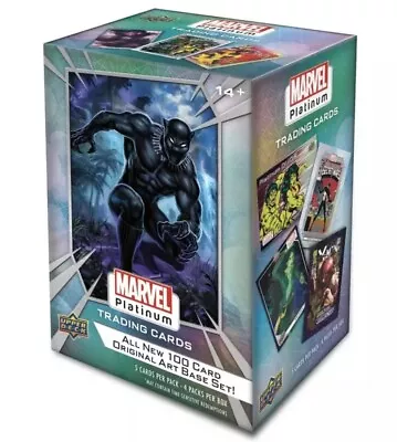 2023-24 Marvel Platinum Upper Deck Sealed Blaster Box (4 Packs 5 Cards Per Pack) • $34.89