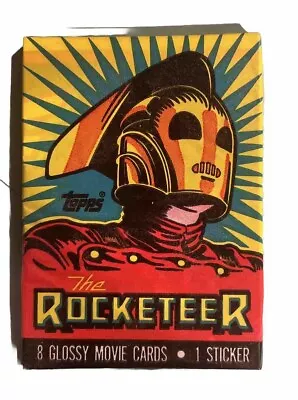 Disney The Rocketeer Vintage 1991 Topps Trading Cards Sealed Wax Packs • $1.50