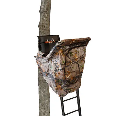 Muddy MLS1550B The Skybox 20 Foot 1 Person Hunting Tree Stand With Blind Kit • $285.99