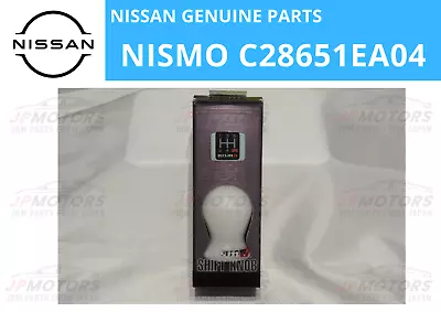 ﻿NISMO Shift Knob Gear Shift White DURACON  5MT 6MT C28651EA04 • $134.84