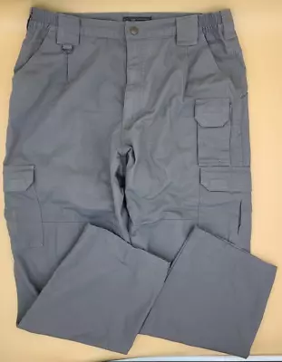 5.11 Tactical Series Cargo Pants Mens 38x34 (37x33) Gray Style 74251 • $29.98