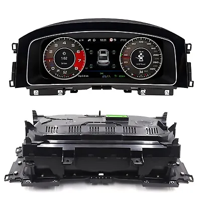For VW Golf 7 MK7 7.5 GTI 12.3''Digital Instrument Cluster Speedometer Gauge ODO • $516
