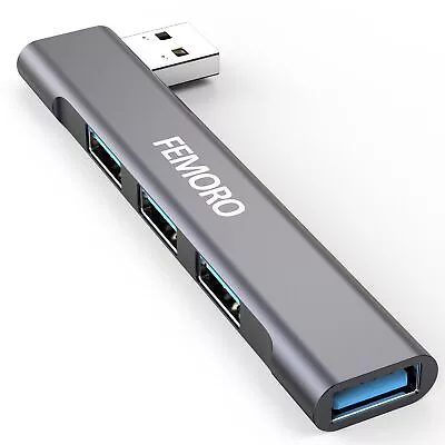 USB Hub For Laptop 4 Port USB Extender Hub (USB 3.0 *1 USB 2.0 *3) Multipor... • $12.58