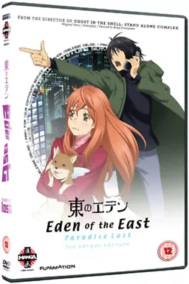 Eden Of The East: Paradise Lost DVD (2011) Kenji Kamiyama Cert 12 Amazing Value • £3.48