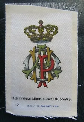 £2.99 • Buy BDV Cigarette Silks Card Prince Alberts Own Hussars Ww1 MULOTI BUY DISCOUNT