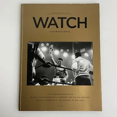 IWC Watch International 2012 Magazine Catalog Muhammad Ali Porsche Titanium • $22