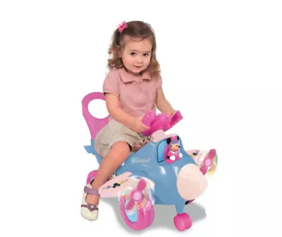 Disney Junior Minnie Mouse Activity Plane Ride On Bike Push Bike Christmas Kids • $140.90