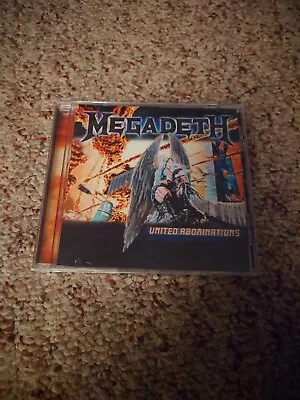 United Abominations By Megadeth (CD May-2007 Roadrunner Records) • $5.59