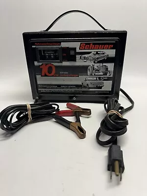 VINTAGE Schauer Performance Group Chargers 10 Amp Battery Charger C7612 • $69.99