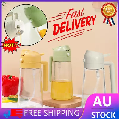 Oil Spray Bottle 2-in-1 Oil Dispenser And Vinegar Sprayer470ml • $14.61