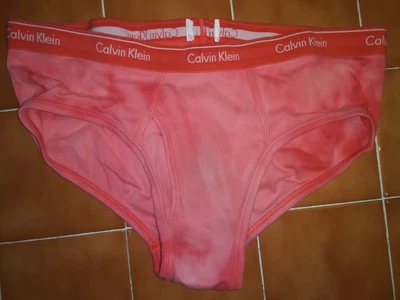 $20 • Buy Mens Vintage 90s CALVIN KLEIN Underwear Briefs RARE Pastel Pink L