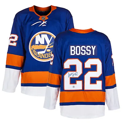 Mike Bossy New York Autographed FNTCS Jersey • $991.56