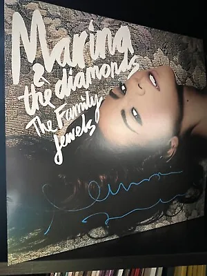 Marina And The Diamonds Signed The Family Jewels Vinyl Lp - Jsa Coa • $549.99