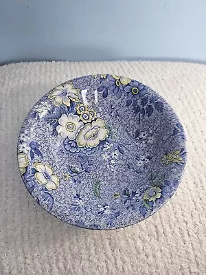 Spode Blue Chintz Bowl - Made In England • $24