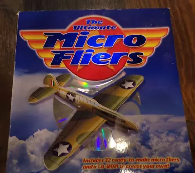 NIP The Ultimate Micro Fliers 32 Precut Models With CD-ROM And Instruction Book • $13.99