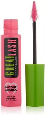 Maybelline Great Lash Lots Of Lashes Mascara Very Black [141] 0.43 Pack Of 7 • $15.99