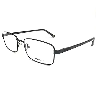 Marchon NYC Eyeglasses Frames ASTOR 001 Black Rectangular Full Rim 52-17-140 • $49.99