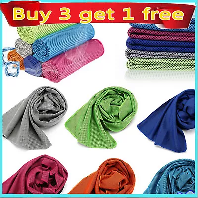 Microfibre Towel Compact Quick Drying Travel Sports GYM Beach Camping Swimming • £2.51