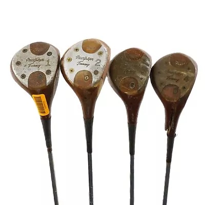 MacGregor Tourney 1234 Woods / Right-Handed / Wood Clubs Lot Of 4 • $74.99