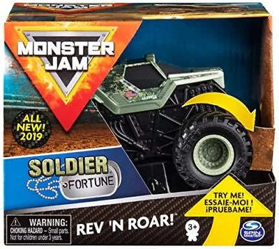 Monster Jam Official Rev ‘N Roar Monster Truck 1:43 Scale (Styles Vary) • $11.16