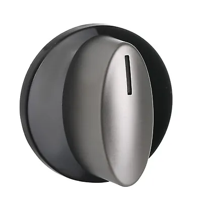 Neff Cooktop Hob Control Knob Dial Silver Chrome & Black Gas Electric Induction • £12.99