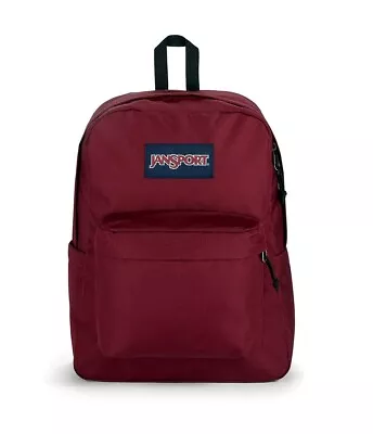 New JanSport Superbreak School Backpack-Wine Red • $25.99